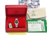 Rolex Oyster Perpetual Automatic Women's Watch 25 mm Box Papers Ref. 76080