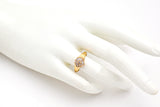 Vintage 14K Yellow Gold 0.39 TCW Diamond Baguette Band Ring