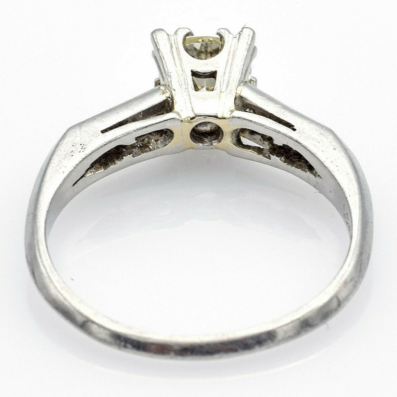 Vintage Platinum Diamond Band Ring