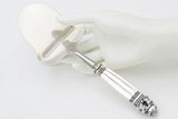 Vintage Georg Jensen Denmark Sterling Silver Acorn Scroll Cheese Plane + Box