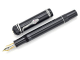 Montblanc Agatha Christie Limited Edition Sterling Silver 18K Snake Fountain Pen