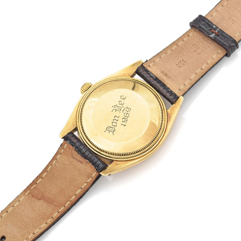Vintage 1968 Rolex Date 14K Yellow Gold Men's Automatic Watch Ref. 1503