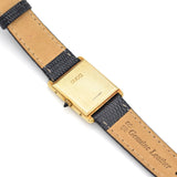 Vintage Gucci 18K Yellow Gold Hand Wind Men's Watch 25 x 24 mm