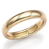 Antique Hartdegen 18K Yellow Gold Band Ring 4 mm