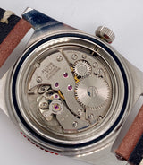Vintage Ollech & Wajs Early Bird 20 ATM 17Jewels Hand Wind Men's Dive Watch 37 mm