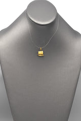 Vintage 14K Yellow Gold Sailboat Charm Pendant