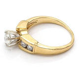 Vintage 14K Yellow Gold 0.74 TCW Diamond Band Ring