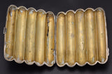 Antique Victorian A.C Birmingham Sterling Silver 5 Tube Cigar Case Holder