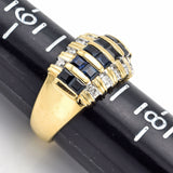 Alwand Vahan 14K Yellow Gold Sapphire & 0.38 TCW Diamond Band Ring