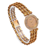 Van Cleef & Arpels Lady's 18K Gold Diamond La Collection Quartz Watch 21 mm