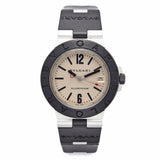 Bvlgari AL38A Aluminum Automatic Men's Date Watch 38 mm