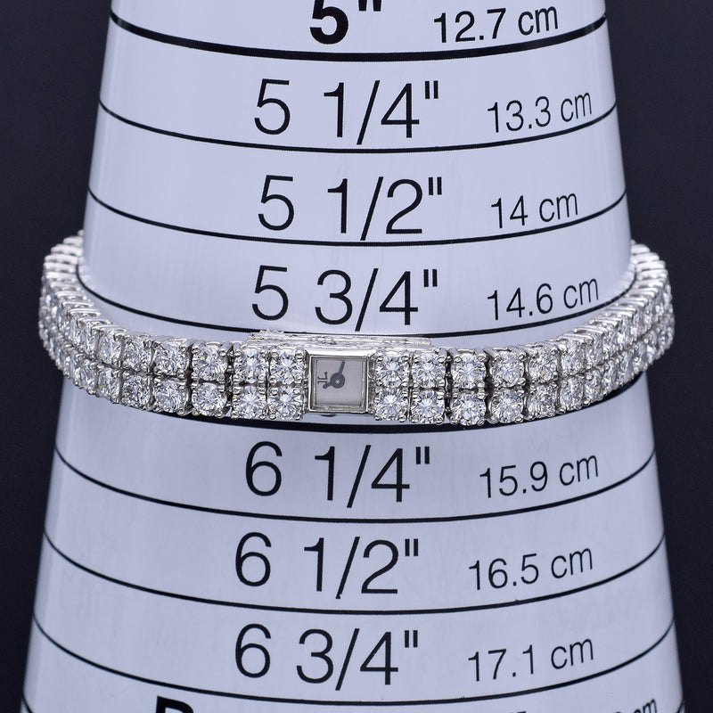 Jaeger-LeCoultre 101 La Reine Cal 101 18K Gold Diamond Women's Bracelet Watch
