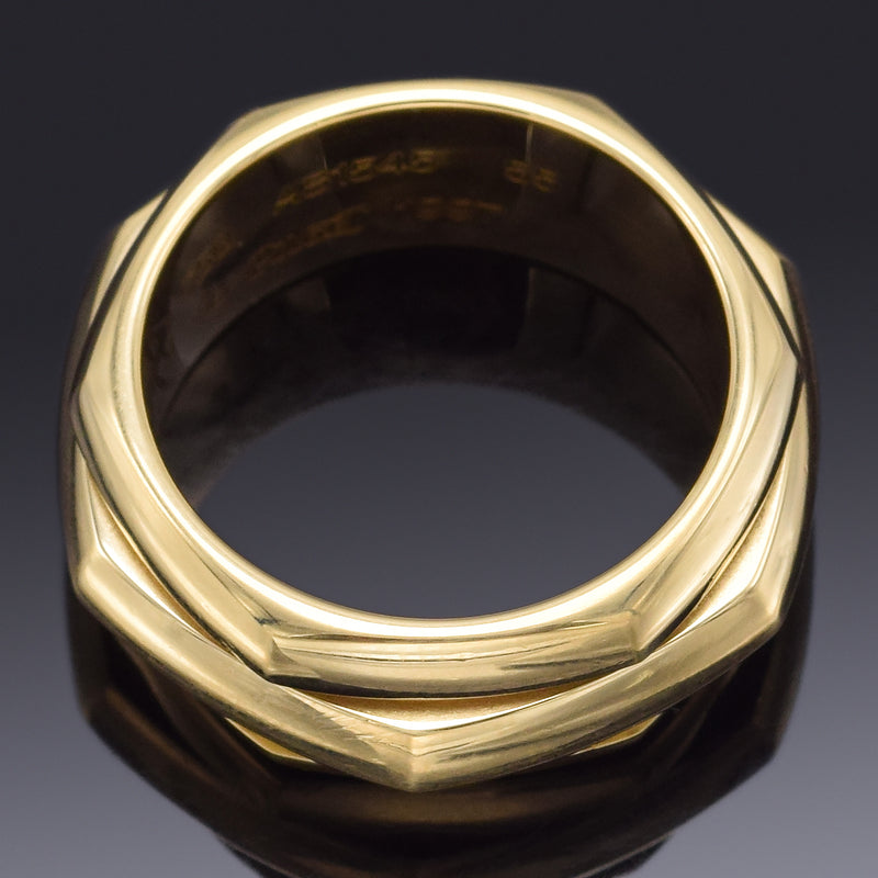 Piaget 18K Gold Possession Rotating Spinner Band Ring Size 55