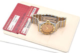 2008 Omega Constellation SS/18K Gold Quartz Men's Watch Ref. 12121000 + Cards