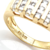 Vintage 14K Yellow Gold 0.60 TCW Diamond Band Ring