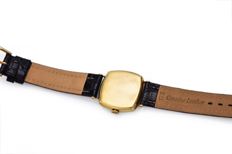 Patek Philippe 18K Gold Art Deco Hand Wind Men's Watch 30.5 mm