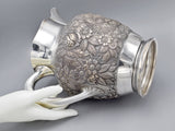 S. Kirk & Sons Sterling Silver Hand-Chased Repousse Water Pitcher