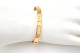 CARTIER 18K Yellow Gold Screw Love Bracelet Size 16 + Box, Screwdriver