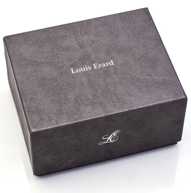 Louis Erard La Karree Automatic Men's Date Watch 39 mm Ref 502 Box and Papers