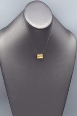 Vintage 14K Yellow Gold Switzerland Suitcase Charm Pendant