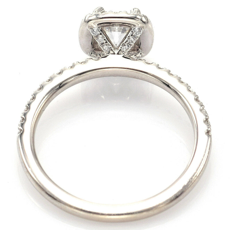 Vintage 18K White Gold 0.85 TCW Diamond Band Ring 3.2 Grams Size 6.5 H/I VS