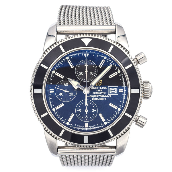 Breitling A13320 SuperOcean Heritage Chronograph Men's Automatic Watch 46 mm