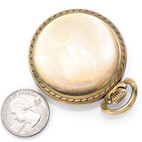 Antique Elgin 575 15 Jewels Pocket Watch 10K Rolled Gold Plate