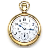 Antique 1907 Howard 14K Yellow Gold 23 Jewels Size 16 Pocket Watch 53 mm