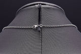 Vintage 950 Platinum Rolo Chain 16 Inches 2 mm