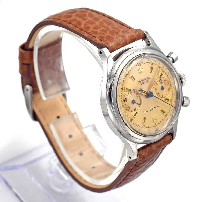 Vintage Universal Geneve Uni-Compax Cal 281 Chronograph Men's Watch