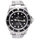 1990 Rolex Sea-Dweller Watch Ref 16600 Men's Black Dial