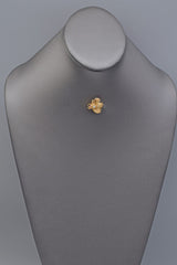 Vintage 14K Yellow Gold Mad Money Cube Charm Pendant