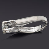 Vintage 14K White Gold 0.92 TCW Diamond Band Ring