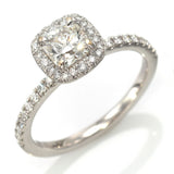 Vintage 18K White Gold 0.85 TCW Diamond Band Ring 3.2 Grams Size 6.5 H/I VS