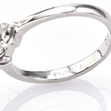 Estate Platinum 0.56 Ct Diamond Three-Stone Band Ring 4.6 Grams Size 6.25 F/G VS-1