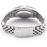 Vintage Rolex Datejust Watch Dark Grey Rhodium Dial Ref 16220