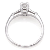Vintage Prism-Lite 14K White Gold 0.32 Ct Diamond Band Ring Size 6.5 G VS