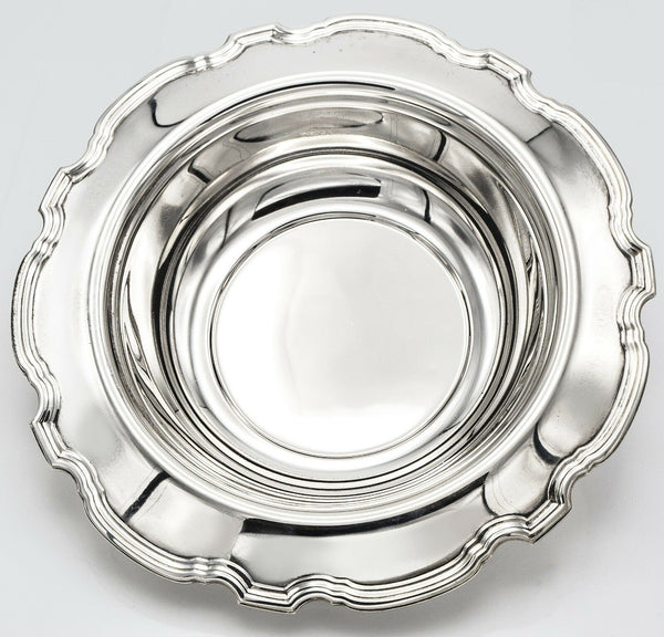 Tiffany & Co Sterling Silver Serving Bowl No Monogram 639.6 Grams 10.75 Inches