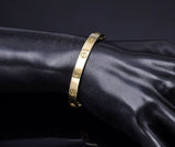 CARTIER 18K Yellow Gold Screw Love Bracelet Size 16 + Box, Screwdriver 28.4Grams