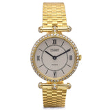 Van Cleef & Arpels 18K Gold Diamond Classique Women's Quartz Watch 24.5 mm