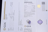 GIA Certified Platinum 32.02 Ct Natural Star Sapphire & 1.70 TCW Diamond Cocktail Ring