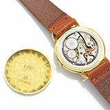 IWC International Watch Co Schaffhausen 18K Gold Hand Wind Men's Watch 36.5 mm