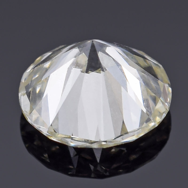 GIA Certified Loose 0.55 Ct N SI1 Round Brilliant Diamond 5.27 - 5.30 x 3.25 mm