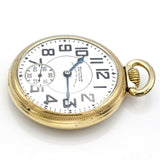 1936 Waltham Premier Vanguard Pocket Watch 23 Jewel 6 Position 10K Gold Filled