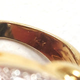 Vintage Designer Signed 14K Yellow Gold 0.66 TCW Diamond Band Ring Size 7.5