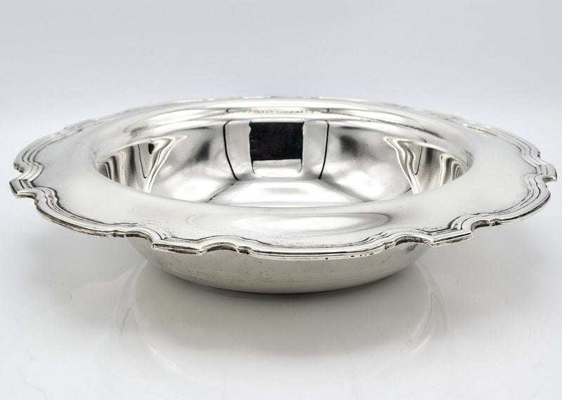Tiffany & Co Sterling Silver Serving Bowl No Monogram 639.6 Grams 10.75 Inches