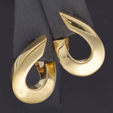 Piaget 18K Yellow Gold Latch Back Drop Earrings