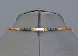 Antique 14K Gold Italian Hand-Made Multi-Stone & 2.33 TCW Diamond Pendant Necklace