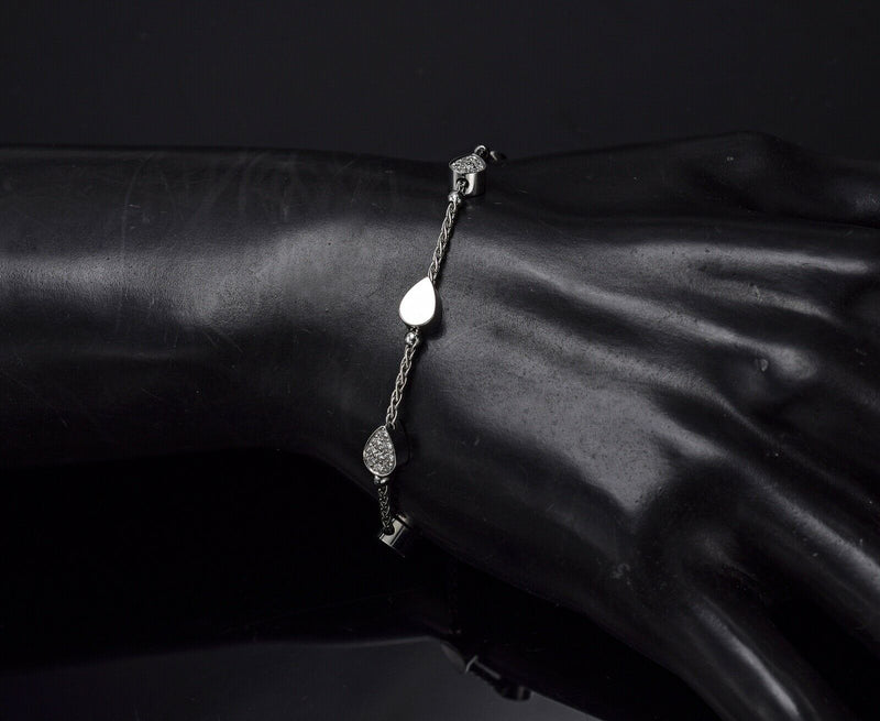 Piaget Lucea 18K White Gold Diamond Bracelet + Box