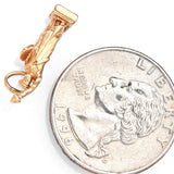 Vintage 14K Yellow Gold Statue of Liberty Charm Pendant